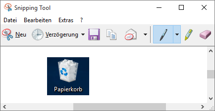 Apps effektiv nutzen.8 Screenshots Screenshots erfassen Mit der App Snipping Tool können Sie ein Fenster oder einen selbst gewählten Bereich des Bildschirms fotografieren.