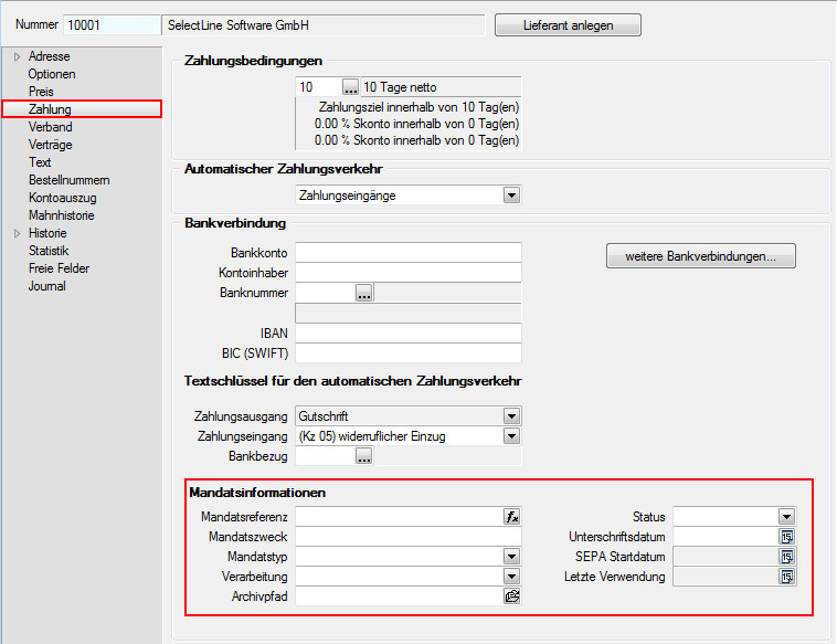 Auch über diese Anwendung gibt die in Kapitel 5.1 erwähnte SEPA-Checkliste weitere Auskünfte. 3.