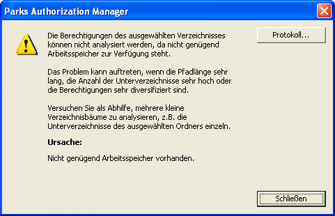 4. Die Suche mit Hilfe eines regulären Ausdrucks ermöglicht flexible, aber auch komplexe Suchanfragen. Mit Hilfe der Häkchen können Sie angegeben, welche Berechtigungen gesucht werden sollen.