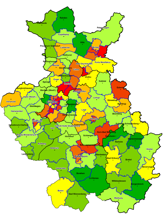 SchuldnerAtlas 2014 Analyse der Region Ostwestfalen-Lippe Eine Untersuchung der Creditreform Boniversum GmbH und der microm Micromarketingsysteme und Consult
