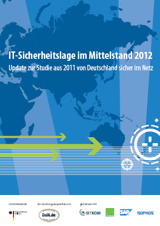 DsiN-Studie IT-Sicherheitslage im Mittelstand 2012 Die Themenbereiche:. 1. Strukturfragen und Risikoeinschätzung digitaler Arbeitsabläufe 2.