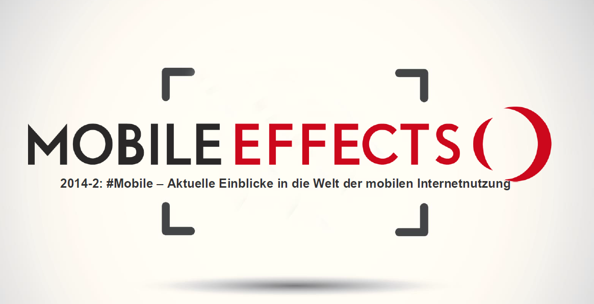 Studie Mobile Effects 2014-2 (I) Tomorrow Focus Media Studie zum Mobilen Markt Um die mobile Medienlandschaft möglichst breit abzubilden wurden im August 2014 3.