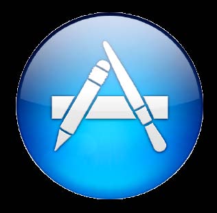 5.3 Programme installieren yyabbildung 5.47 Das App-Store-Icon im Dock Wenn Sie ein Programm aus dem App Store laden, übernimmt der App Store den Download und die Installation des Programms.