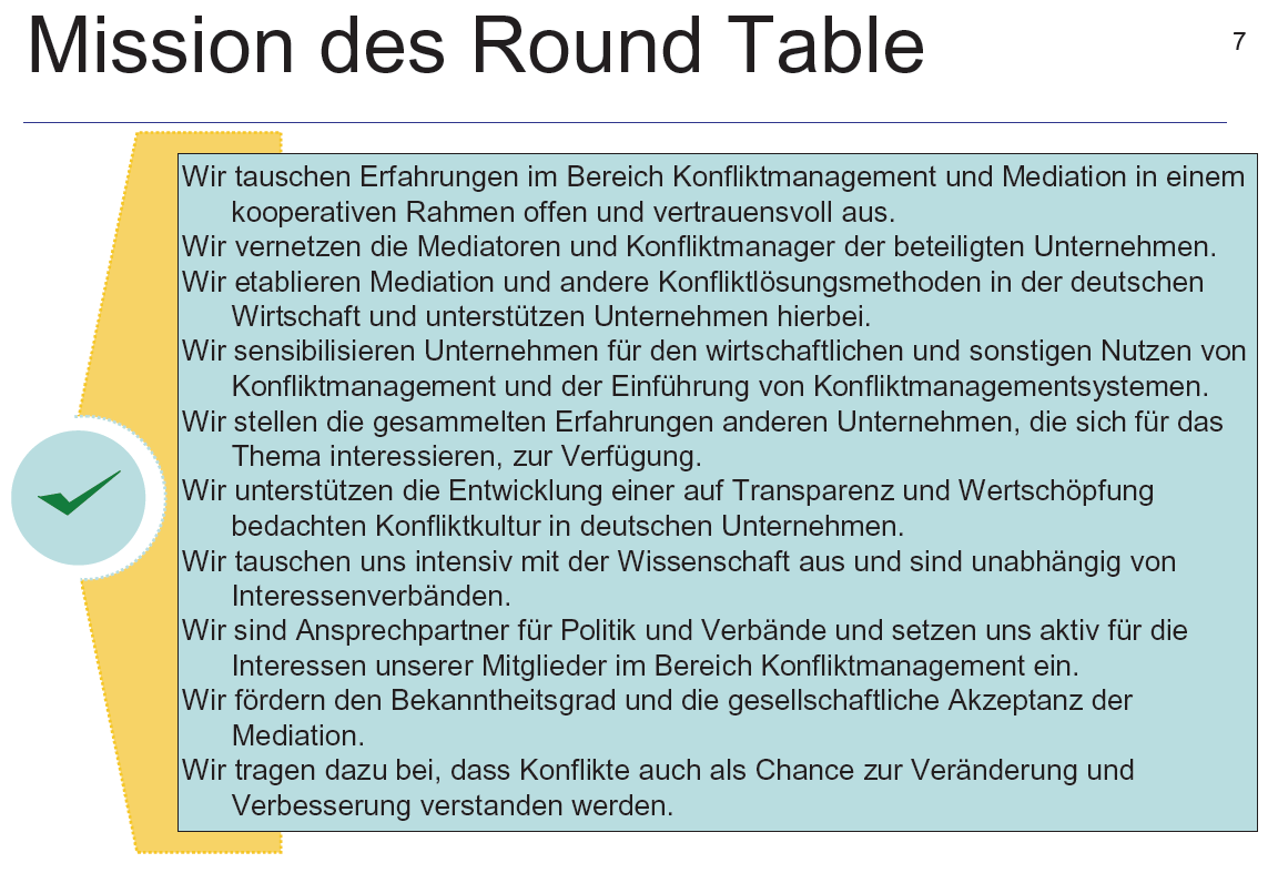 Round Table der deutschen