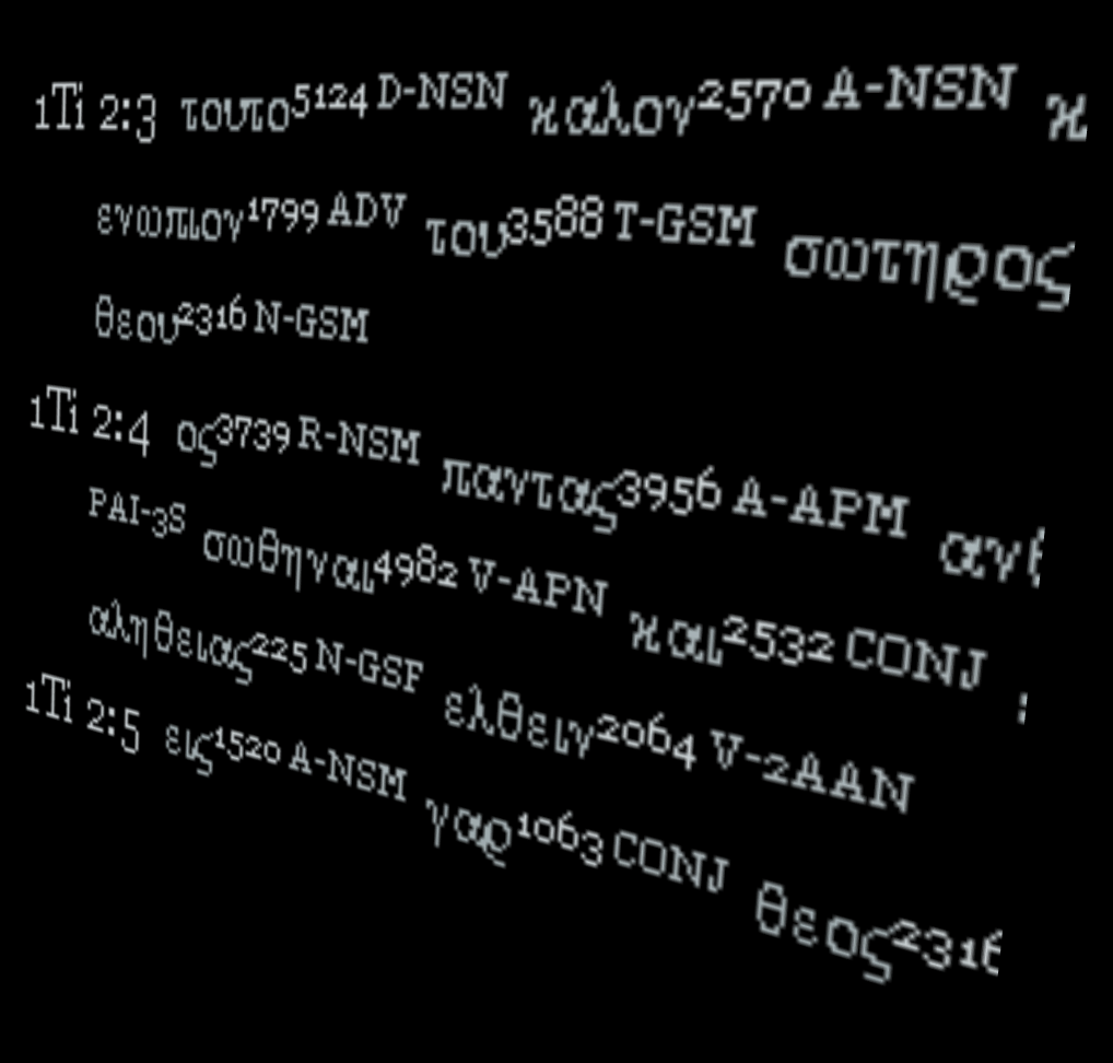 Beispiele für RMACs CONJ Konjugation (Conjunction) N-GSM Nomen-GenitivSingularMaskulin V-2AAP-NSM Verb-2.