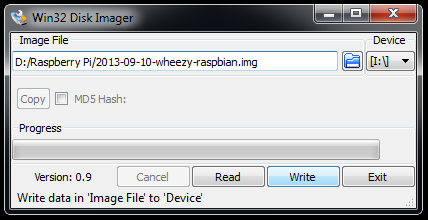Image schreiben - Download - SD formatieren - Image schreiben Win32 Disk Imager von sourceforge downloaden: http://sourceforge.