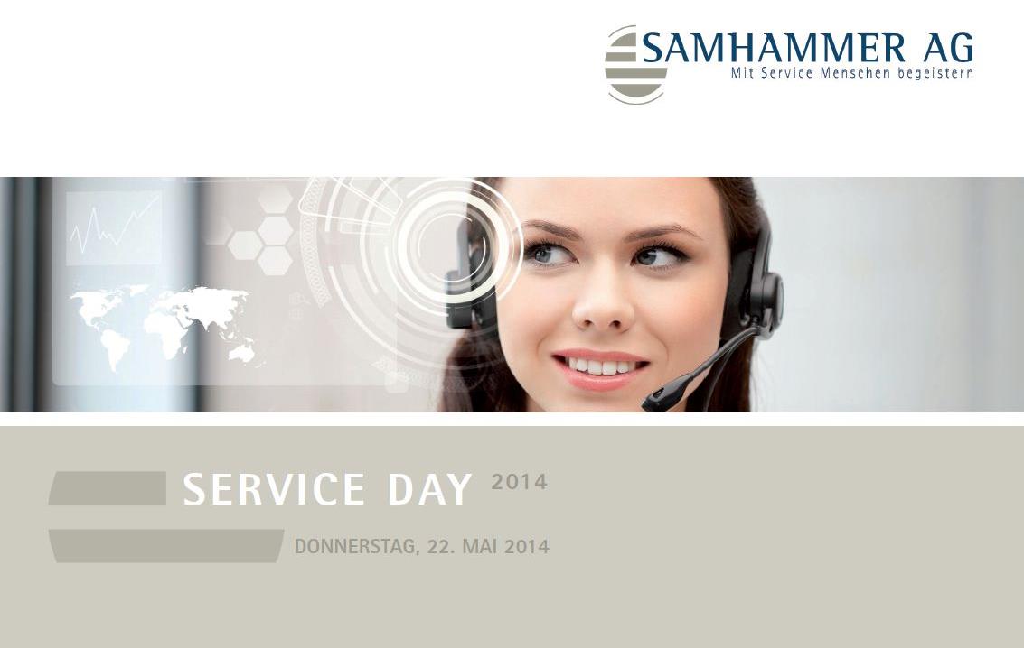Service Day 2014 - Der Service 2018 Service Exzellenz Prozesse