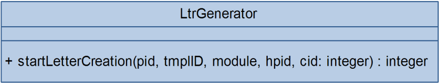 UMSETZUNG 4.6. Generator Die Logik des Brief-Generators ist die komplexeste des Moduls Arztbriefgenerierung.