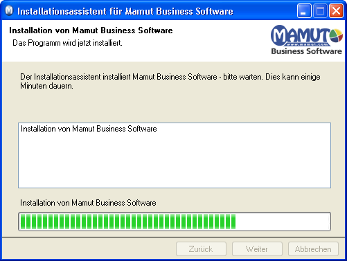 EINZELBENUTZERINSTALLATION 6. Das Fenster zum Auswahl des Installationstyps wird geöffnet. 7. Wählen Sie die Installationsart Einzelbenutzer.