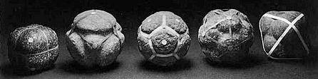 ), gefunden in Schottland Römisches Dodekaeder.
