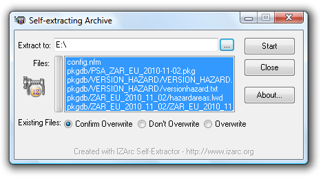 Um Ihre Risikozonen-Datei auf Ihrem NaviDrive 3D zu installieren, können Sie wahlweise eine SD-Karte oder einen USB-Stick verwenden (beide sollten neu sein, um eventuelle Probleme bei der Erkennung
