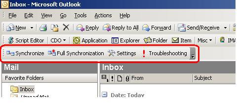 Outlook Synchronisierung Erweiterungen der Outlook Integration Feature