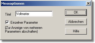 Dialogfelder 58 5.8.2 XY Zeitbasis Wählen Sie im Menü Einstellung den Eintrag Zeitbasis... Mit Hilfe dieses Dialogfelds wird die Zeitbasis (x-achse) für das aktive Oszilloskop- Fenster eingerichtet.