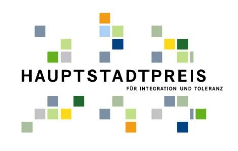 Hauptstadtpreis für Integration und Toleranz der Initiative Hauptstadt Berlin e. V.