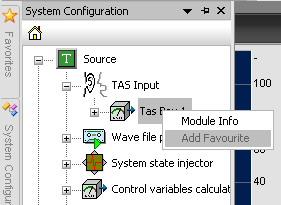 Erweiterte Einstellungen Die System Configuration Toolbar In dem Fenster System Configuration befinden sich alle Einstellmöglichkeiten für das Messprogramm.