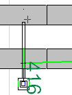 52 WinTrack V12.0 Hinweis: Die Verlegung der Abspannleitung könnte auch am Abspannmast beginnen. Damit das Kreuz die Gleistrasse verlassen kann, muss die Umschalt-Taste gedrückt werden.