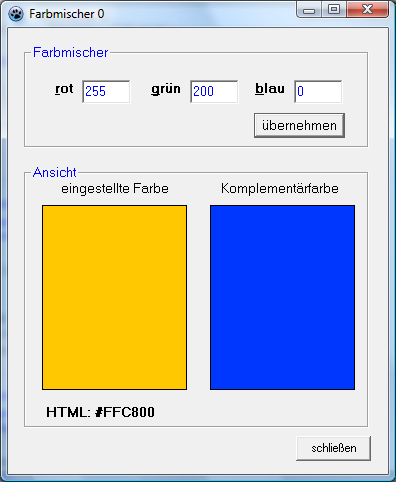 48 GUI Formular-Unit: GUI-Objekte: