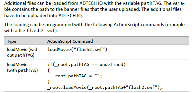 SEITE 25 D) FLASH FUNCTIONS FOR LOADING ADDITIONAL FILES