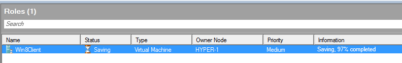 Leider fehlgeschlagen! Warum? Unterschiedliche CPU in meinen Hyper-V Hosts was die Intel Core Modelle angeht.