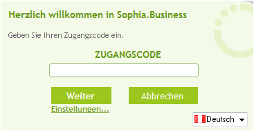 b. Proxy Server Sie haben Sophia mit Doppelklick gestartet und erhalten folgende Meldung: Stellen Sie sicher, dass die Internetverbindung normal funktioniert (z.b. im Browser eine Internetseite