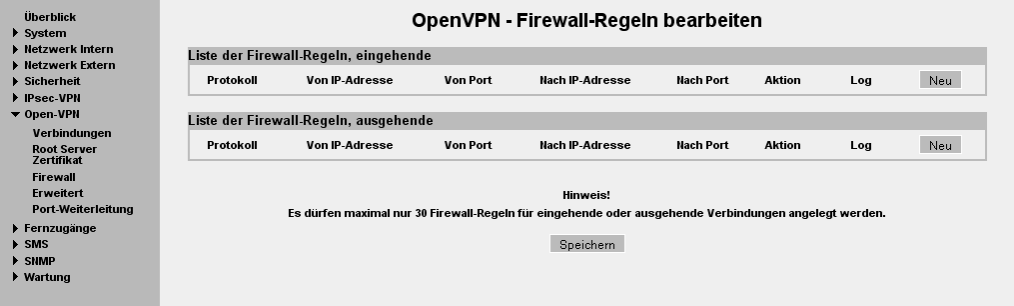 OpenVPN-Verbindung Verbindungsversuchen zur Gegenstelle festgelegte Intervall eingetreten (siehe auch 8.5).