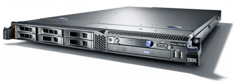 IBM Server mit Intel Nehalem x3550m2, x3650m2, HS22 Intel Xeon 5500