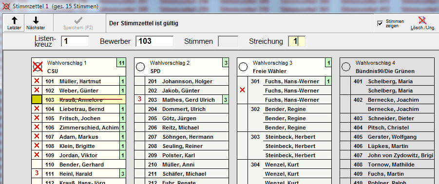 Beim ersten Aufruf sollte der Haken bei gesetzt und als Startvorgabe hinterlegt werden.