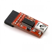 Um per USB mit dem Arduino kommunizieren zu können, wird eine FTDI FT232RL USB zu Seriell Wandler von Sparkfun verwendet (s. Abb. 3.30).