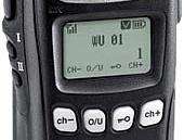 2m Handfunkgeräte ICOM IC-F3062S FuG11b Kanalumstellung in den Vielkanalmodus (alle Kanäle des 2m Funkbandes) EIN/AUS Schalter + Lautstärkeregelung 1-9 Taste Rauschsperre Bandlagentaster: O/U WU =