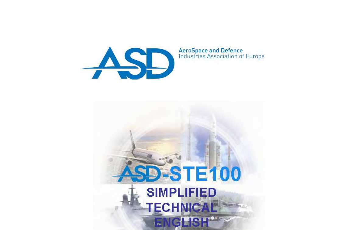 Kontrollierte Sprache ASD-STE100 Simplified Technical English (STE) Gesteuerte Sprache
