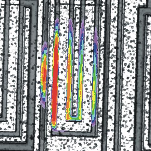 MESFET during breakdown Example of SThM Gate Drain Source 15µm Topography G.B.M. Fiege et al.