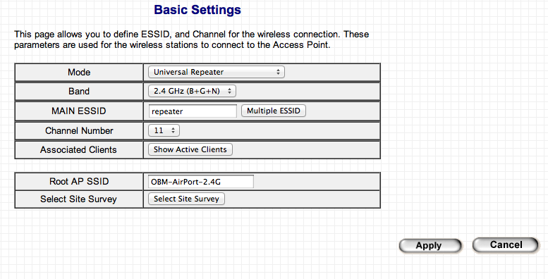 benötigen. In diesem Beispiel ist "WPA1PSK WPA2-PSK" die "Encryption (Verschlüsselung)". Klicken Sie auf "Done", um dieses Fenster zu schließen. 2. Der "Root AP SSID" ist Ihr Haupt-Wi-Fi-Router.