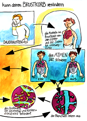 Eine bewegliche Lunge erfordert einen beweglichen Brustkorb.