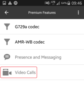Premium Features Video Calls. 5.