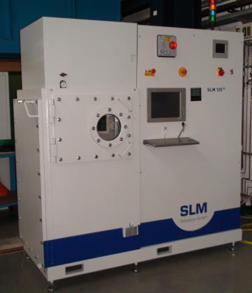 Magnesiumverarbeitung Modifiziertes kommerzielles System Überdruckfähige Prozesskammer (2 bar) Angepasste Sicherheitstechnik Bauteilgröße reduziert auf 50x50x50