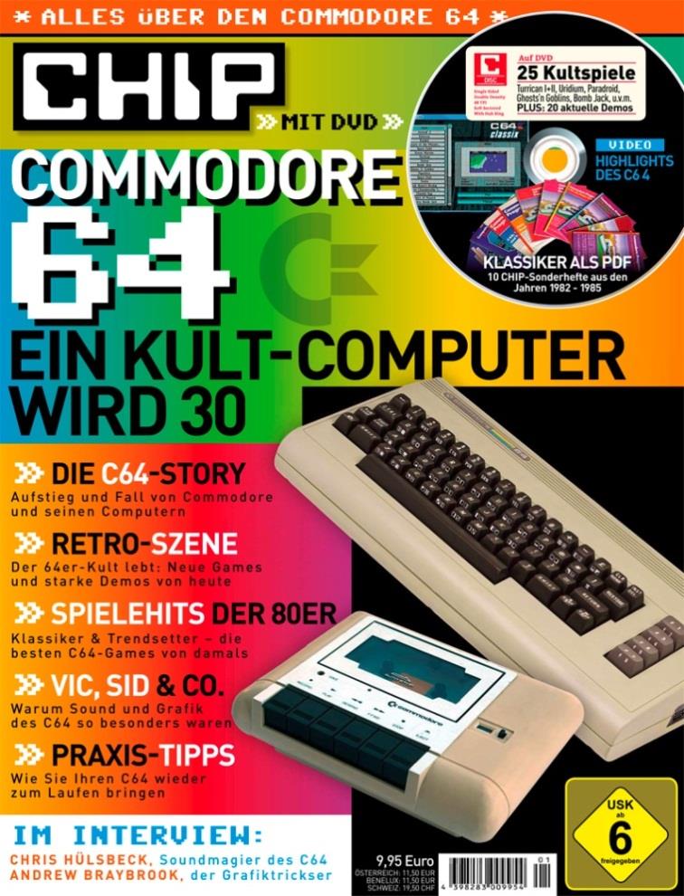 Happy Computer Trend Special 2013 CHIP History Die Kultcomputer der 80er Fotos, Infos, Technik: Alles zu C64, Amiga, Atari und Co.