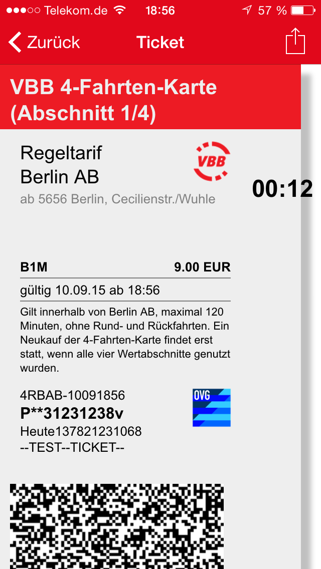 VBB-App: Fahrplanauskunft + Ticketkauf Fahrplanauskunft inkl.