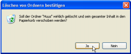 Datein verwalten mit Windows XP Siet 24 plattpartu.de Wenn Se de Datei seht, klickt Se ehr mit de rechte Muustast an. In t Kontextmenü gifft t den Befehl Wiederherstellen.