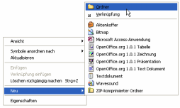 Datein verwalten mit Windows XP Siet 10 plattpartu.