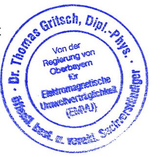 Ergänzung zum Gutachten zur Messung und Bewertung der hochfrequenten elektromagnetischen Strahlung von stationen Bewertung der Messergebnisse mit weiteren Richtwerten standorte: Auftraggeber: