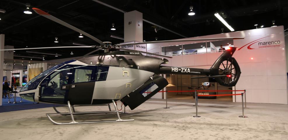SKYe SH09, unser Helikopter HAI HeliExpo 2014, Anaheim Erste Präsentation des Prototypen