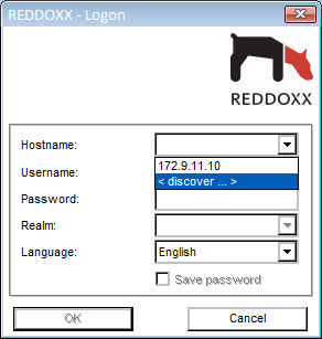 Klicken Sie auf [Ausführen], um das Programm REDDOXX Administrator GUI zu starten. 4.