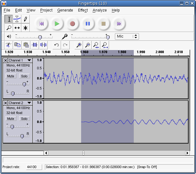 Audiobearbeitung Vorstellung von Ablage via Webdavs