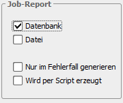 Automation Engine 376 8.16.4 Report von Windows-Jobs Die Reports von Windows-Jobs weisen einige Besonderheiten auf.