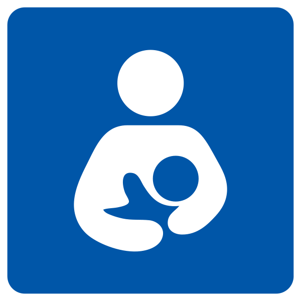 Anwendung der Craniosacralen Osteopathie zur Unterstützung des Stillens Breastfeeding-Symbol (Mothering.
