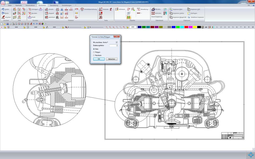 Im CAD unterscheidet man zwei verschiedene Arten von Zeichnungen: 2D-CAD Im Original veränderbare Word-Dateien zweidimensionale (2D-) Zeichnungen (2D-CAD) dreidimensionale (3D-) Zeichnungen (3D-CAD)