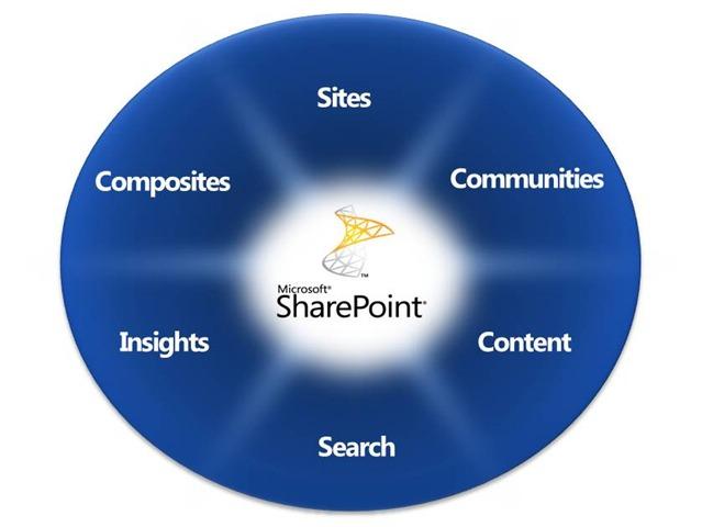 Portfolio Microsoft SharePoint SharePoint ist eine Business Plattform für die Zusammenarbeit im Unternehmen und im Web SharePoint unterstützt sowohl Mitarbeiter, die an stark strukturierten Prozessen