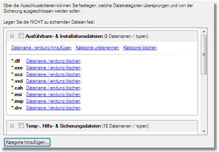 Drive Backup 10 Small Business Server 152 Anwenderhandbuch 7. Sie können der Sicherung einen Kommentar hinzufügen und den Inhalt der Sicherung beschreiben. 8.