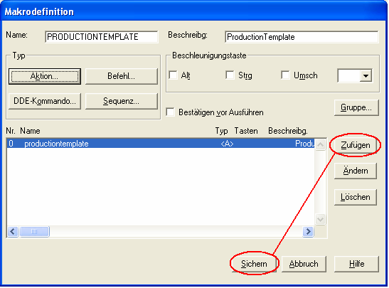 1 Die erzeugten Dateien werden im Projektordner \Docs\HTML Templates