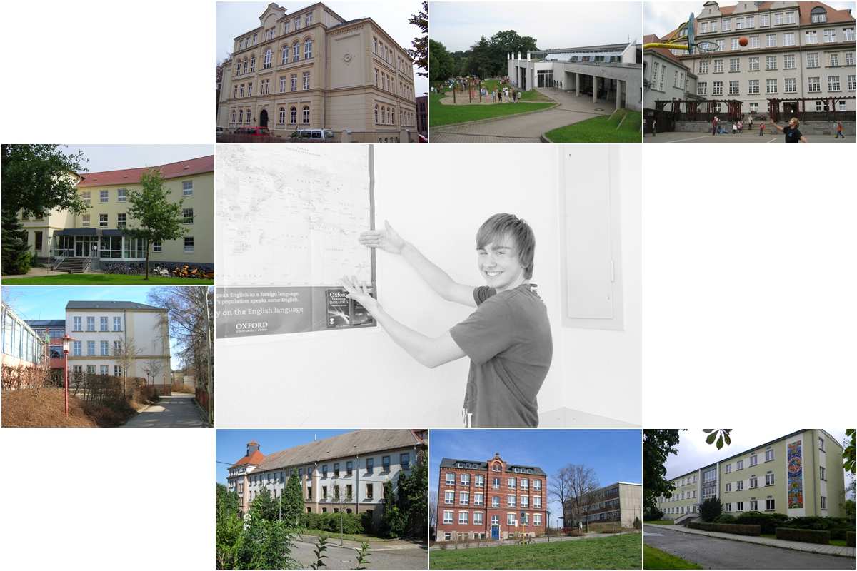 An overview of the schools Unsere Schulen im Überblick Internationale Mittelschule Neukirchen (IMS) since 2005 Neukirchen Glauchau Crinitzberg Elsterberg Internationale Grundschule Glauchau (IGS)